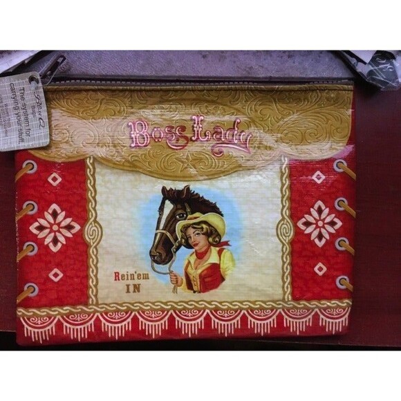 Boss lady Pencil Holder Zippered Pouch - Picture 1 of 1